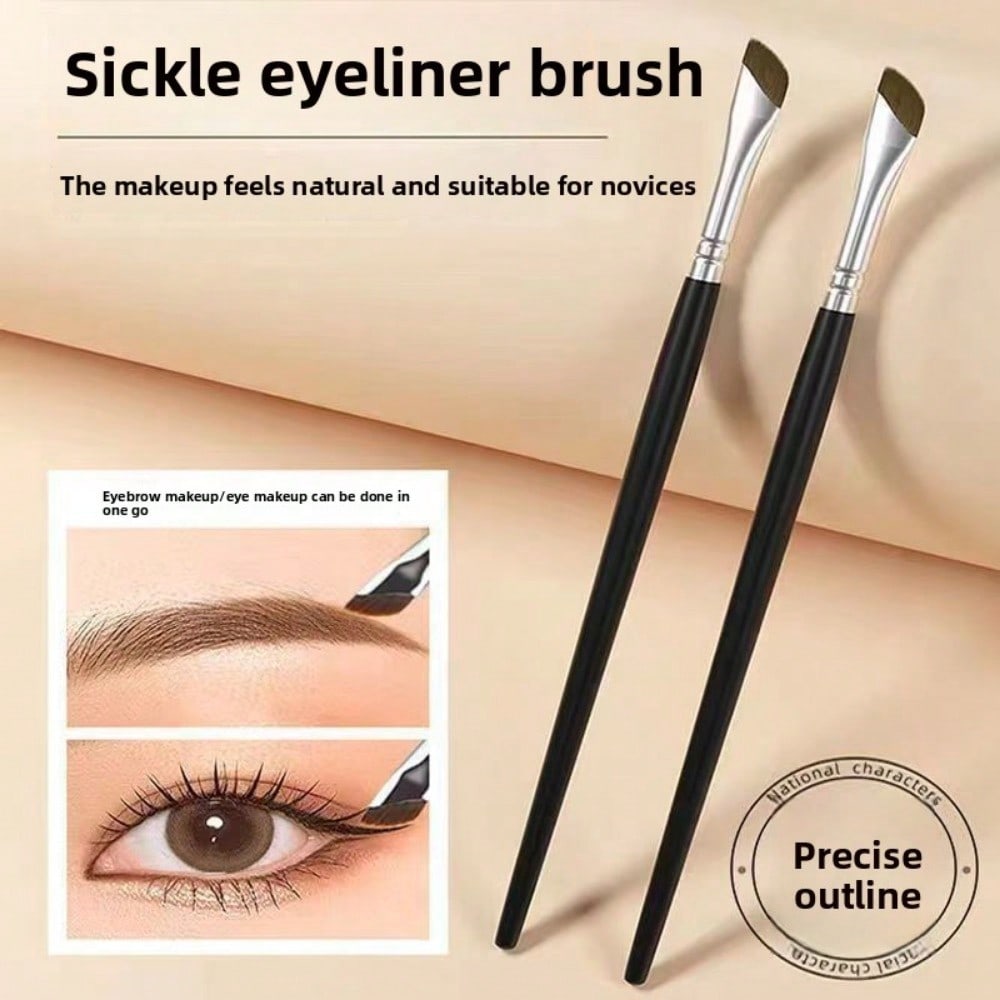 5本メイクブラシセット、シックルアイライナー、ベベルブレード - Detailing Brush Set のレビューと価格