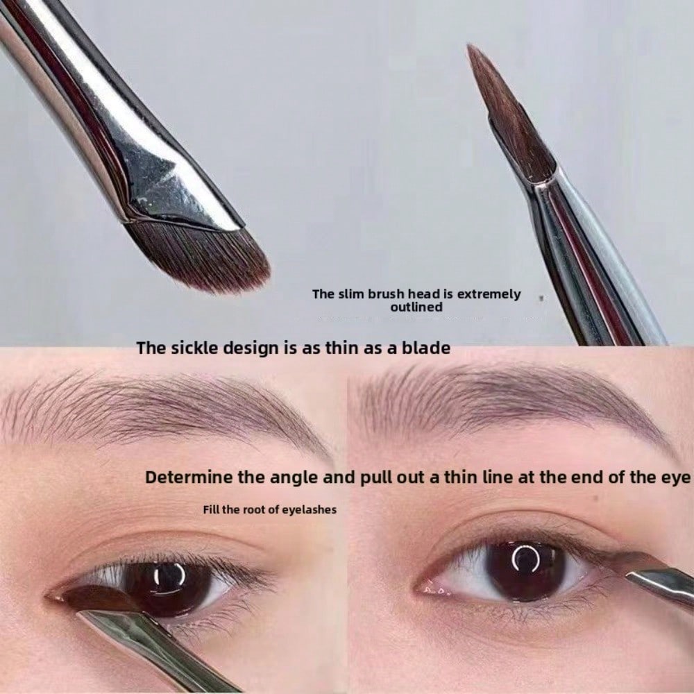 5本メイクブラシセット、シックルアイライナー、ベベルブレード - Detailing Brush Set のレビューと価格