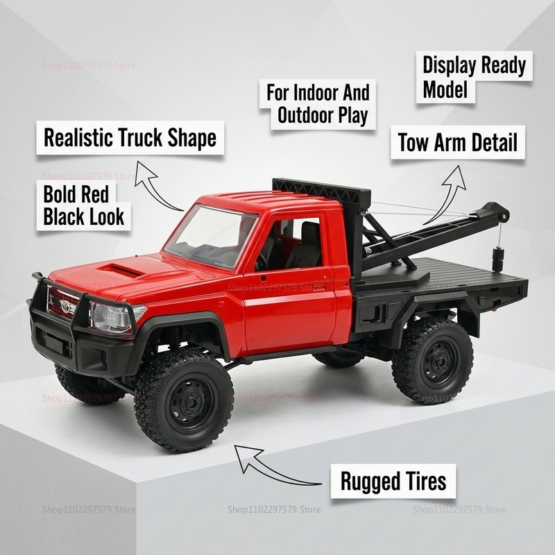 RCロッククローラー4x4 MN82T RCオフロードトラッ - Dirt Brush Interior のレビューと価格
