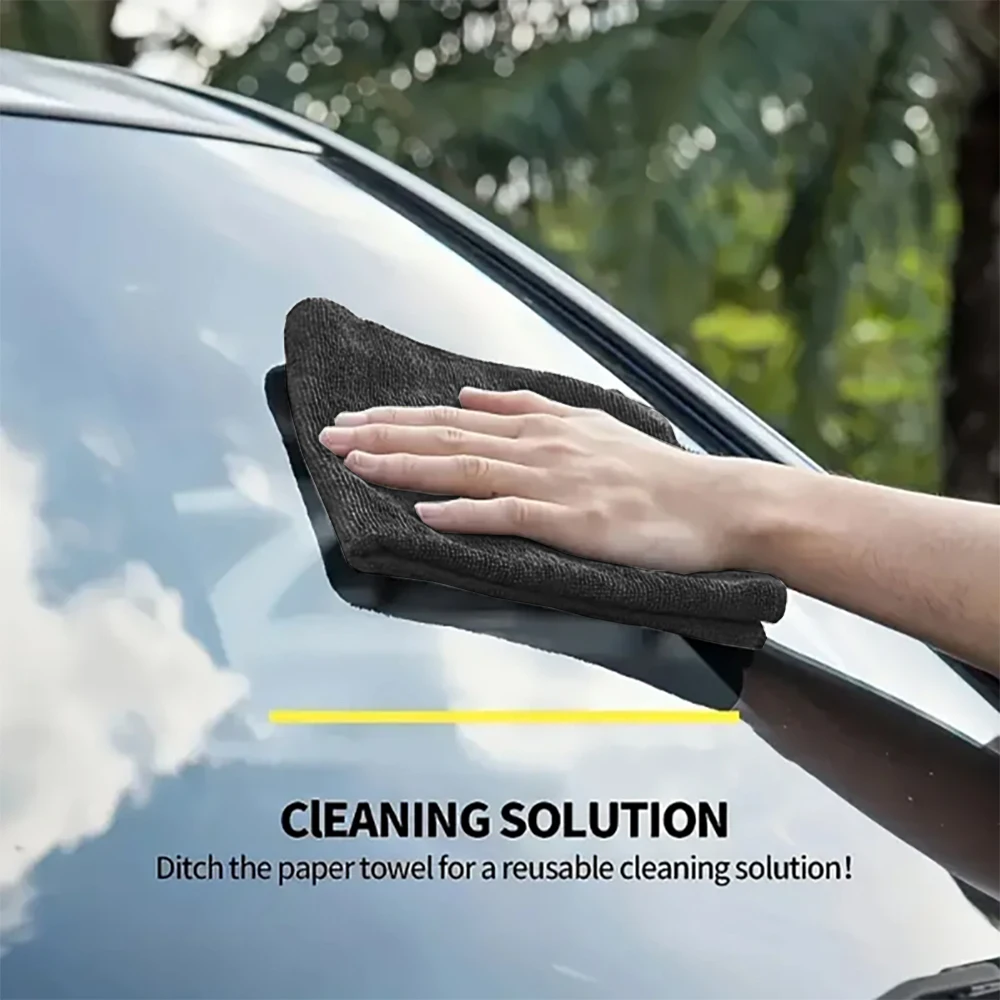 厚手のマイクロファイバークリーニングクロス、糸くずの出ない再 - Microfiber Towel Detailing のレビューと価格